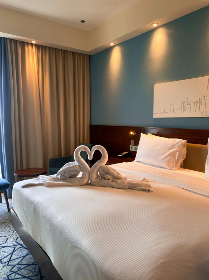 Couple relaxing in a comfortable day room